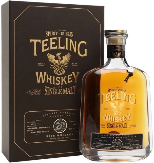 Teeling 28y 0,7l 46% GB L.E. / Rok lahvování 2020