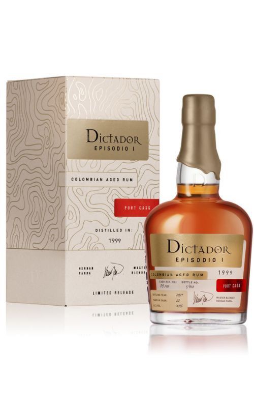 Dictador Episodio 1 Port Cask 22y 1999 0,7l 43% / Rok lahvování 2021