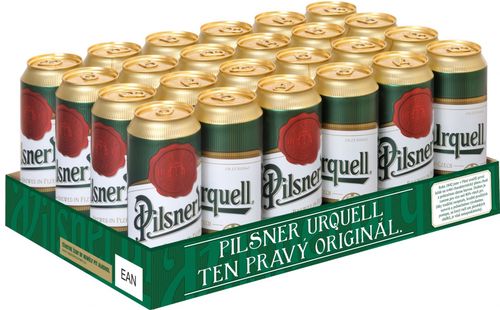 Pilsner Urquell 0,5l 4x multipack 6x0,5l plech