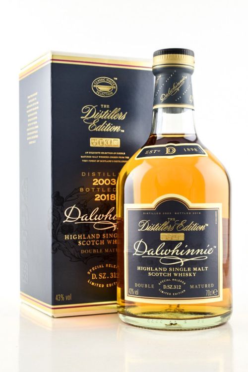 Dalwhinnie Distillers Edition 15y 2003 0,7l 43% L.E. / Rok lahvování 2018