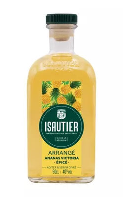 Isautier Arrangé Épicé Ananas Victoria 0,5l 40%