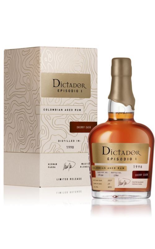 Dictador Episodio 1 Sherry Cask 23y 1998 0,7l 45% / Rok lahvování 2021