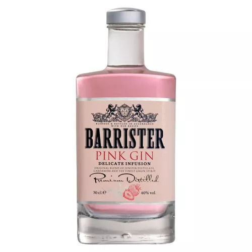 Barrister gin Barrister Pink Gin 40% 0,7l