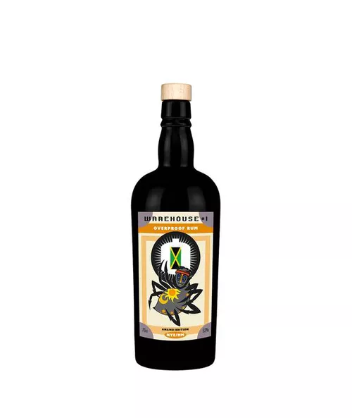 Warehouse #1 Overproof White Rum Anansi Edition NYE/HM 63,0% 0,7 l