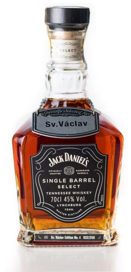 Jack Daniel's Single Barrel Select Sv. Václav Edition No.4 Private Collection 0,7l 45%