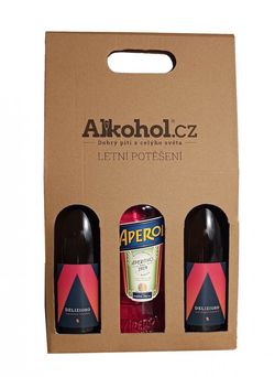 Aperol Set Aperol 0,7l + 2x Frizzante Delizioso 0,7l GB