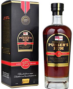 Pusser's rum 15 YO 40% 0,7l