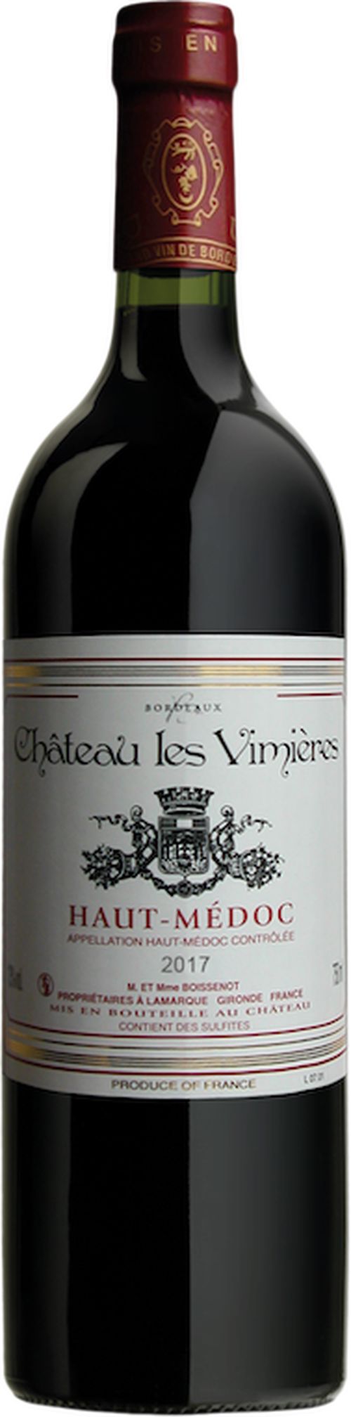 Chateau les Vimieres 2020, Famille Boissenot, Haut-Medoc, Bordeaux
