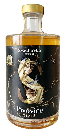 Svach Zlatá Pivovice 50% 0,5L