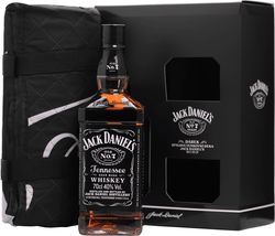 Jack Daniel's 40% 0,7l dárkové balení s dekou