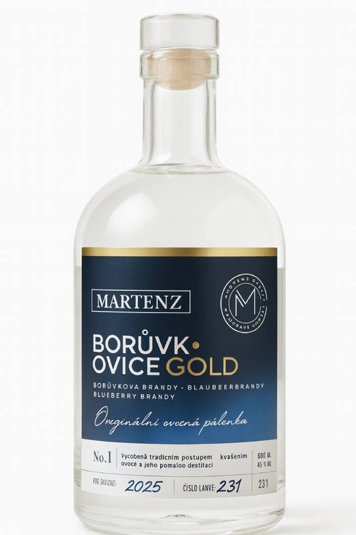 MARTENZ Borůvkovice GOLD 45% 0,5L