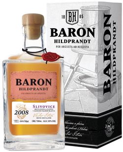 Baron Hildprandt Slivovice 2008 limitovaná edice 50% 0,7L