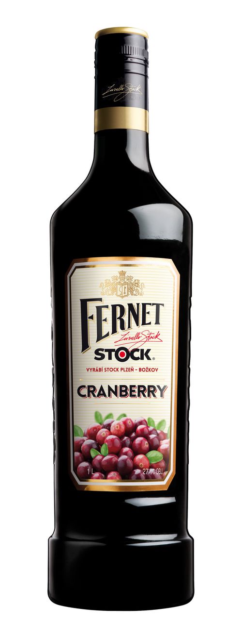 Fernet Stock Cranberry 27% 1 L