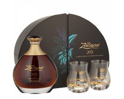 Ron Zacapa XO 25yo 40% 0,7l v dárkovém balení se 2 skleničkami