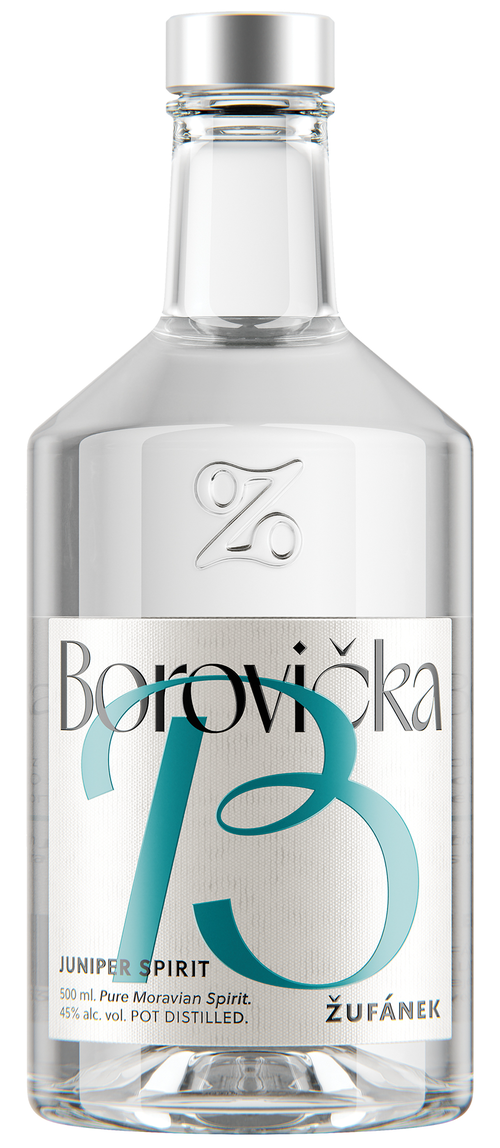 Borovička Žufánek 45% 0,5L