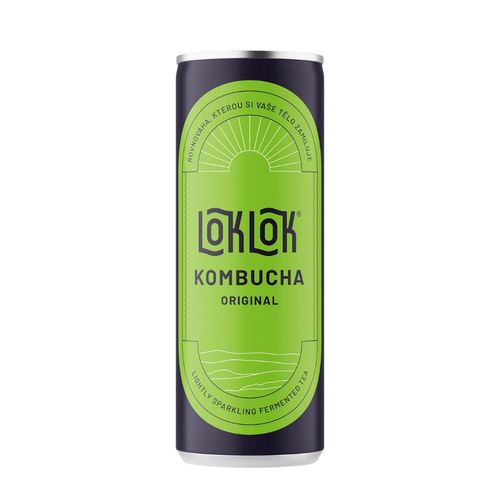 Loklok Kombucha Originál 0,33l Plech
