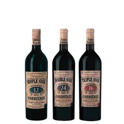Vignobles Vellas Corbières Oak BOX 3×0,75l 12% GB
