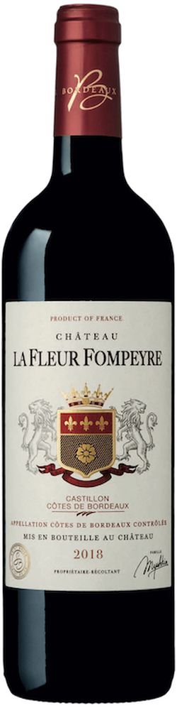 Chateau La Fleur Fompeyre 2018, Castillon Cotes de Bordeaux