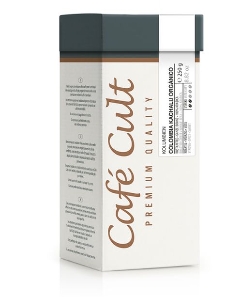 Café Cult Colombia BIO Kachalú 250 g zrnková káva