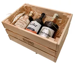 Dárková bedna likérů 3x0,5L