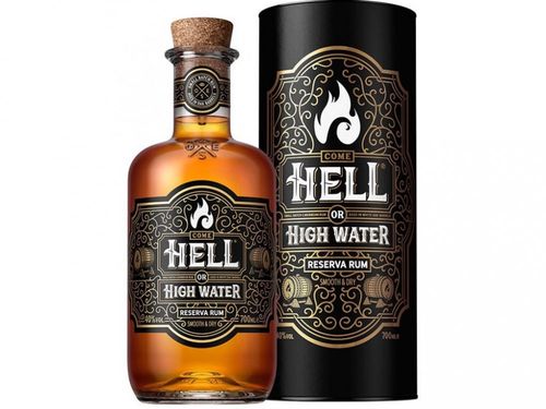 HELL OR HIGH WATER Reserva 40% 0,7 l (tuba)