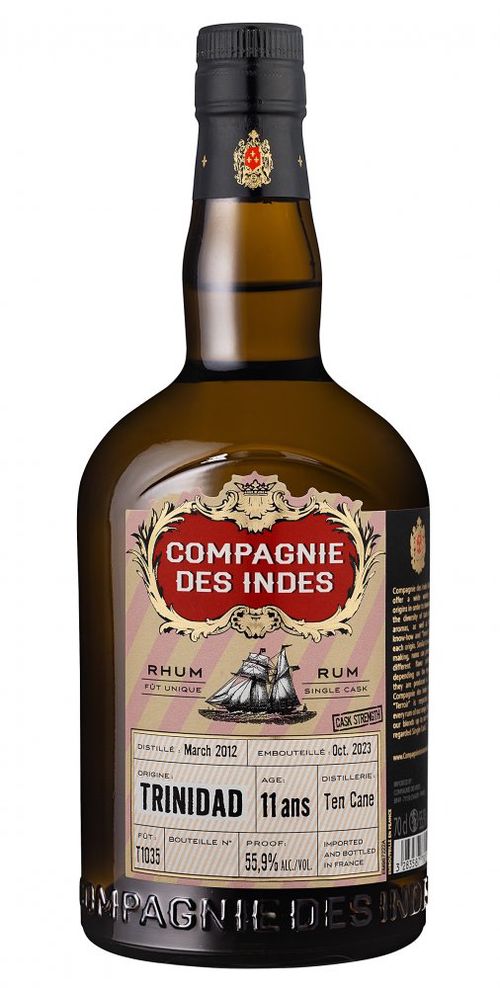 Compagnie des Indes Trinidad 11YO Cask Strength 55,9% 0,7l