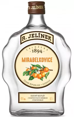 Rudolf Jelínek Pálenka z mirábelek 45% 0,7L
