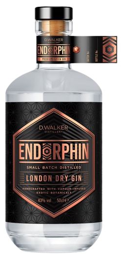 ENDORPHIN London Dry gin 43% 0,5L
