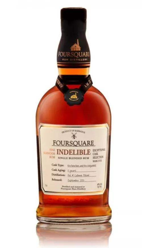 Foursquare Indelible Exceptional Cask 11y 0,75l 48% L.E. / Rok lahvování 2021