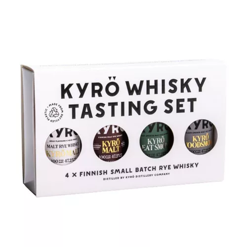 KYRÖ Whisky tasting set 4×0,05l 47,2% GB