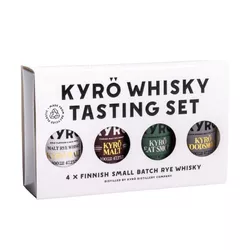 KYRÖ Whisky tasting set 4×0,05l 47,2% GB
