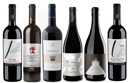 Primitivo, Negroamaro a Nero di Troia - poznejte ovocnou plnost jihu Itálie