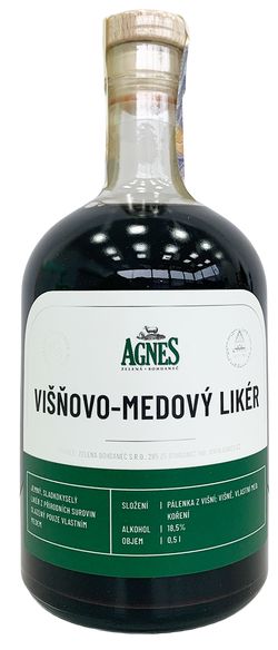 Agnes Višňovo-medový likér 18,5% kosher 0,5L