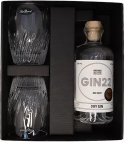 Garage22 Gin22 0,5l 42% + 2x sklo GB