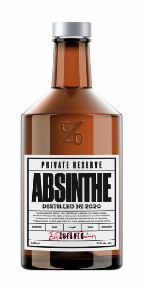 Absinthe Private Reserve Žufánek 2020 0,5l 70% L.E.