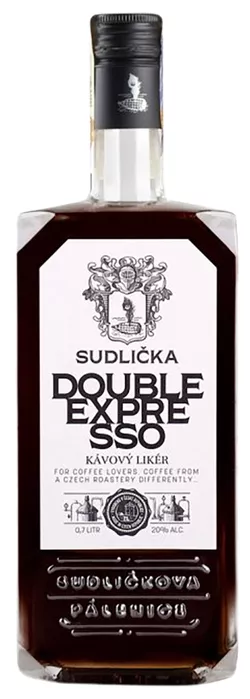 Sudličkova pálenice Double Espresso 20% 0,7 l