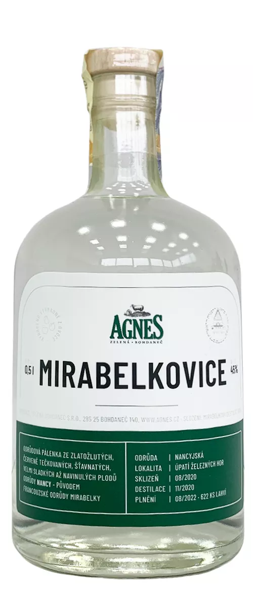 Agnes Mirabelkovice Nancyjská 45% kosher 0,5L