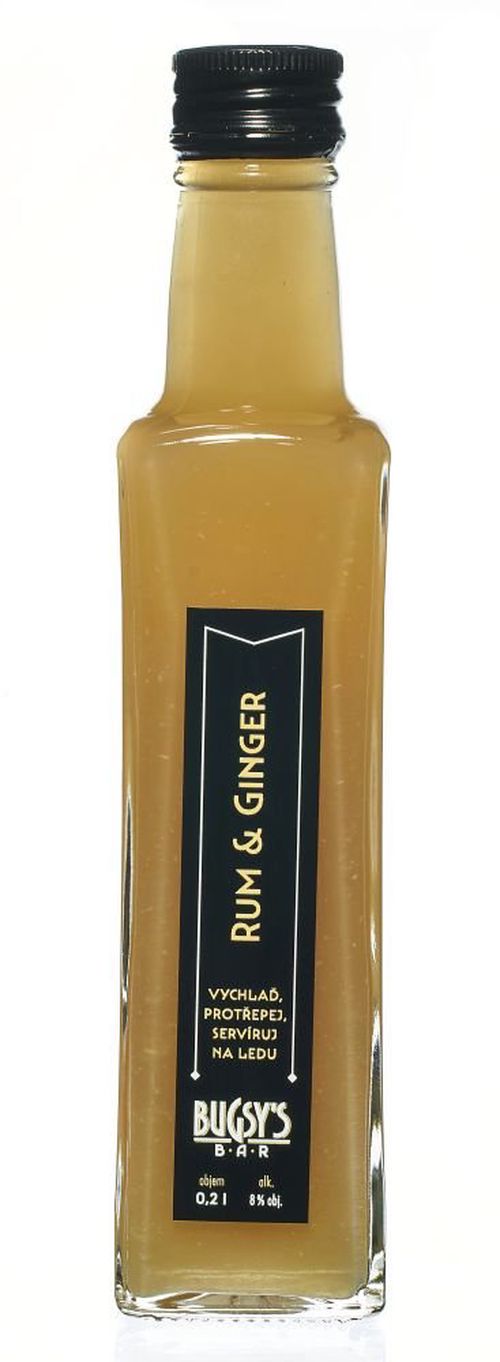Bugsy's Rum & Ginger 0,2l 8%