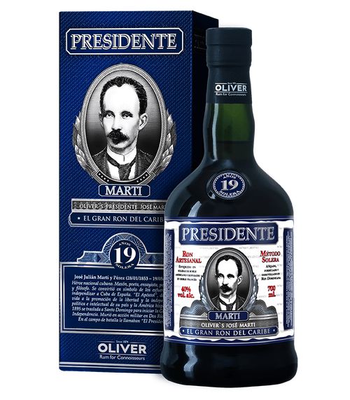 Presidente rum Presidente Marti rum 19yo 40% 0,7l