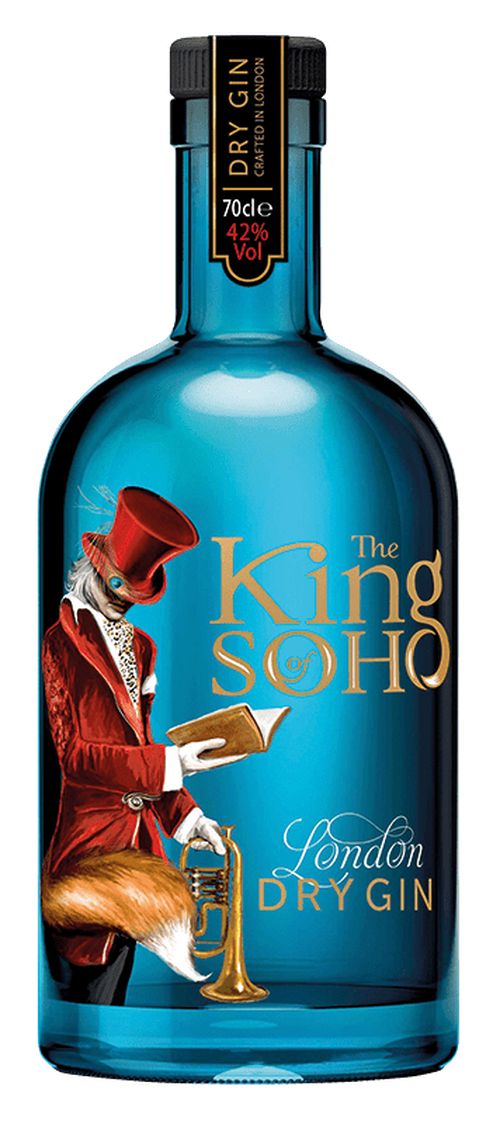 King Of Soho gin 42% 0,7l
