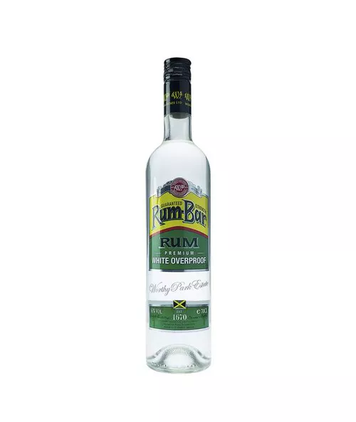 Worthy Park Rum-Bar White Overproof 63,0% 0,7 l
