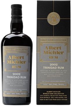 Albert Michler Single Cask Trinidad 18y 0,7l 48% GB / Rok lahvování 2020