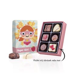 Chocolissimo - Fotočokoláda pro Super děvče - dárek pro přítelkyni 70 g