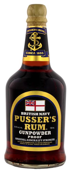 Pusser's Rum Gunpowder proof 54,5% 0,7l