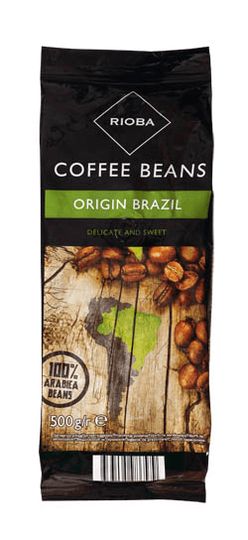 Rioba Brazil zrnková káva 0,5 kg