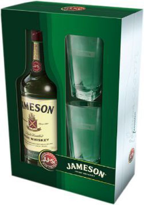 Jameson 40% 0,7l + 2x sklenka