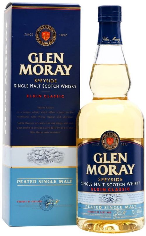 Glen Moray Peated 0,7l 40% GB