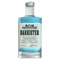Barrister gin Barrister Blue Gin 40% 0,7l