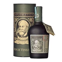 Ron Diplomático Reserva Exclusiva 40% 0,7l + tuba