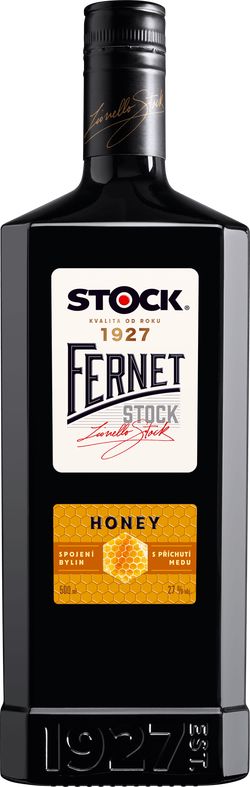 Fernet Stock Honey 27% 0,5l